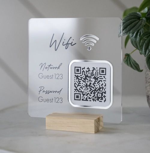 wifi QR code for business