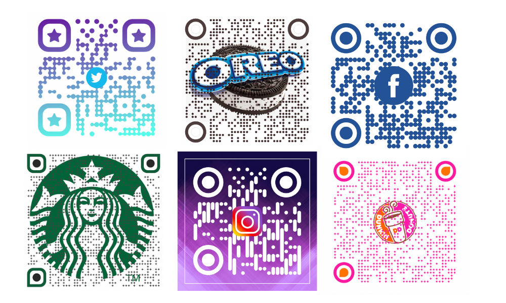QR code designs created with Qrmagick QR Code Generator