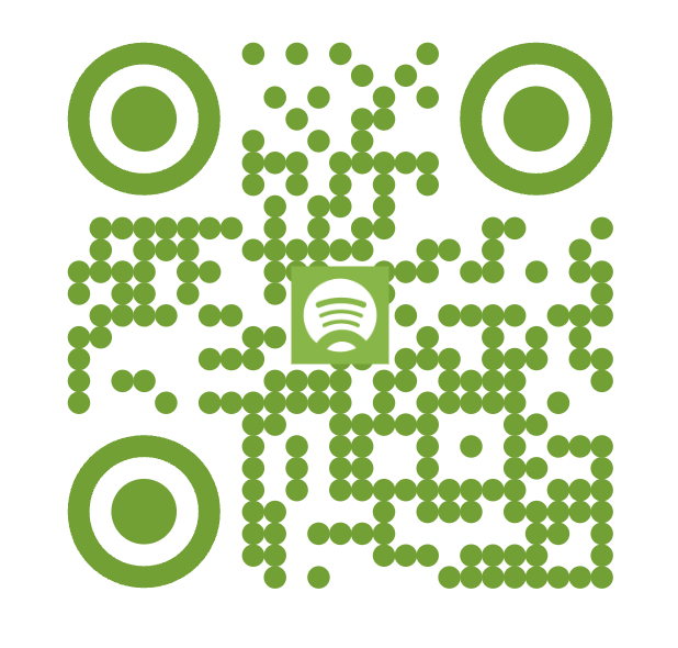 QR Code Spotify made with QRMAGICK