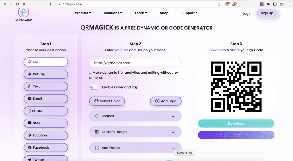 Free QR Code Generator No Sign Up Needed